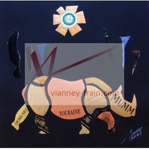 Rhinocéros par Vianney Frain